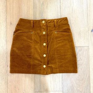 Button Corduroy skirt lulus, XS